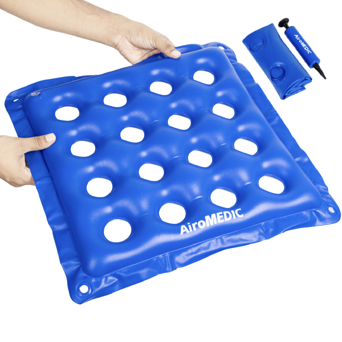 Inflatable Riser Cushions Airomedic Inflatable Waffle Cushion – Pressure Relief Support